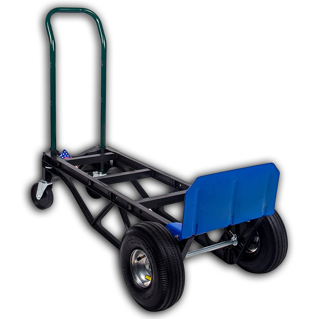 700 lb Capacity Ultra Lightweight Super Strong Nylon Convertible Hand Truck & Dolly