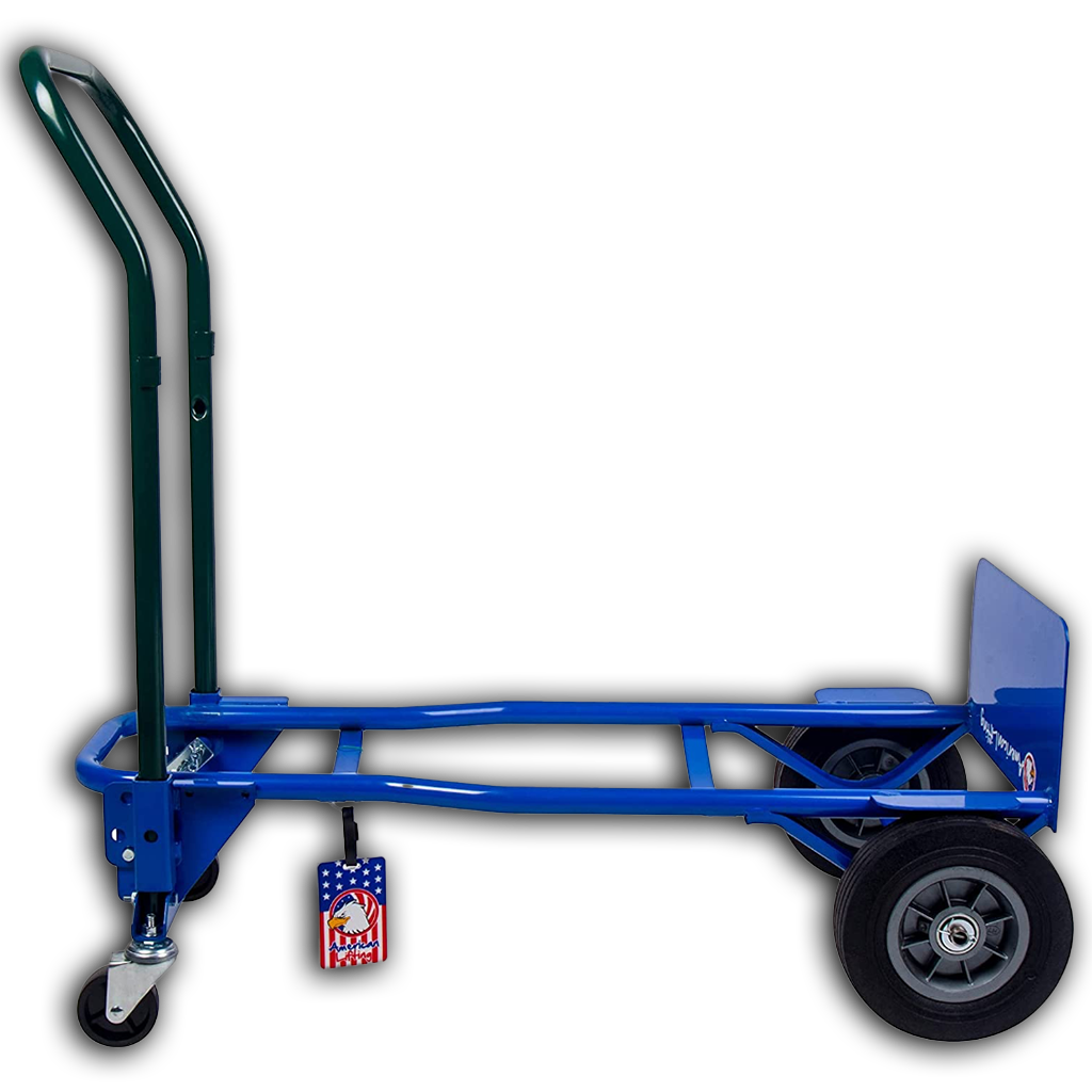 800 lbs Quick Latch Hand Truck, Metal Frame