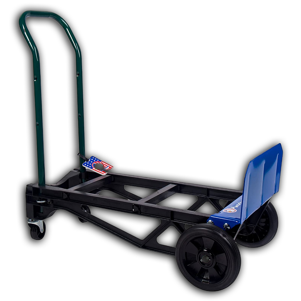 400 lb Capacity Ultra Lightweight Super Strong Nylon Convertible Hand Truck & Dolly