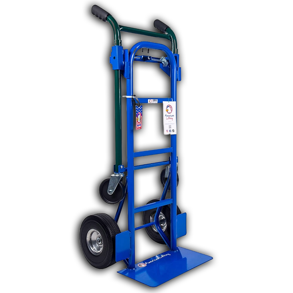 Quick Change 4-in-1 Convertible Hand Truck & Cart