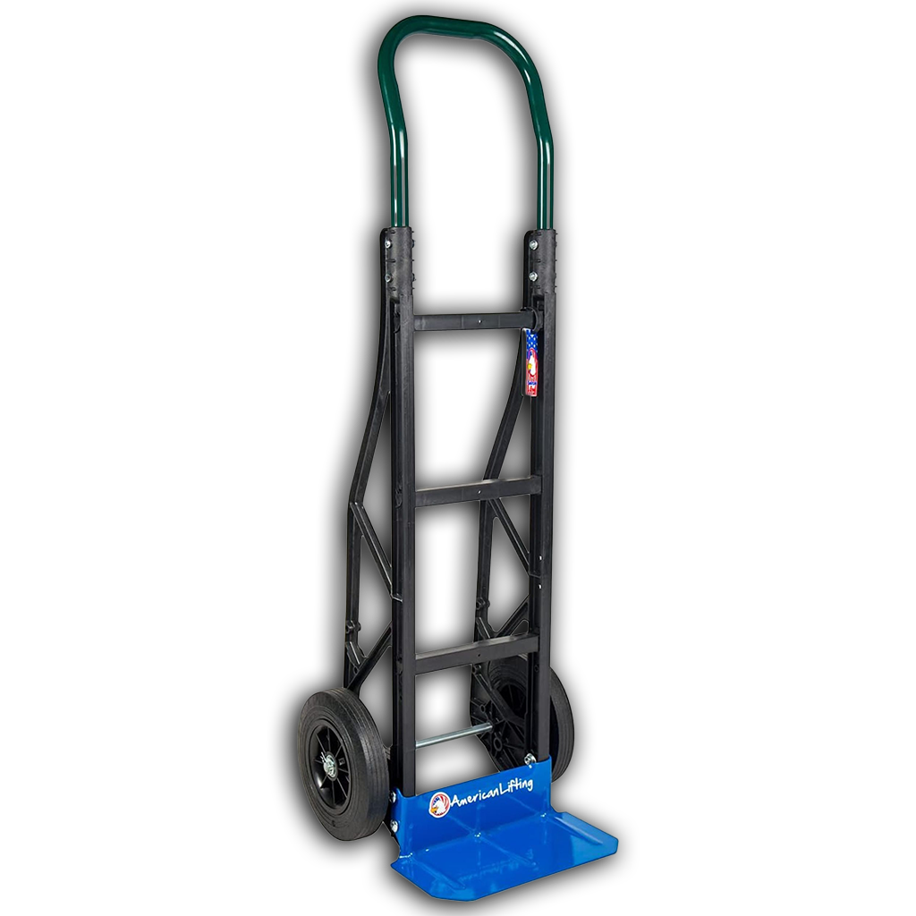 600 lb Capacity Ultra Lightweight Nylon Convertible Hand Truck & Dolly
