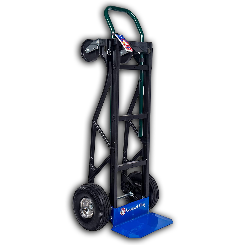 700 lb Capacity Ultra Lightweight Super Strong Nylon Convertible Hand Truck & Dolly