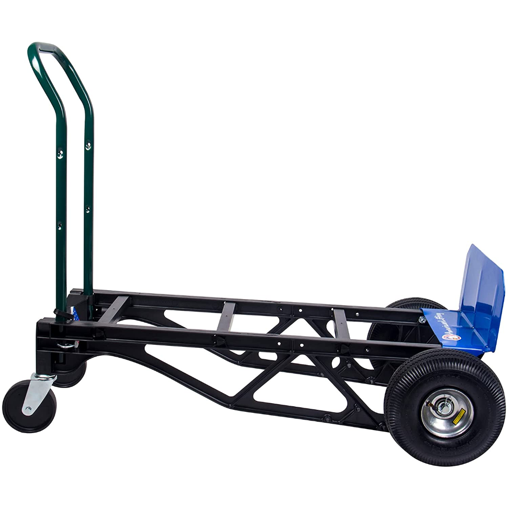700 lb Capacity Ultra Lightweight Super Strong Nylon Convertible Hand Truck & Dolly