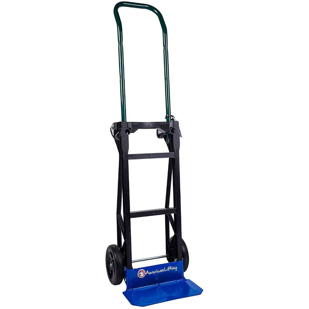400 lb Capacity Ultra Lightweight Super Strong Nylon Convertible Hand Truck & Dolly