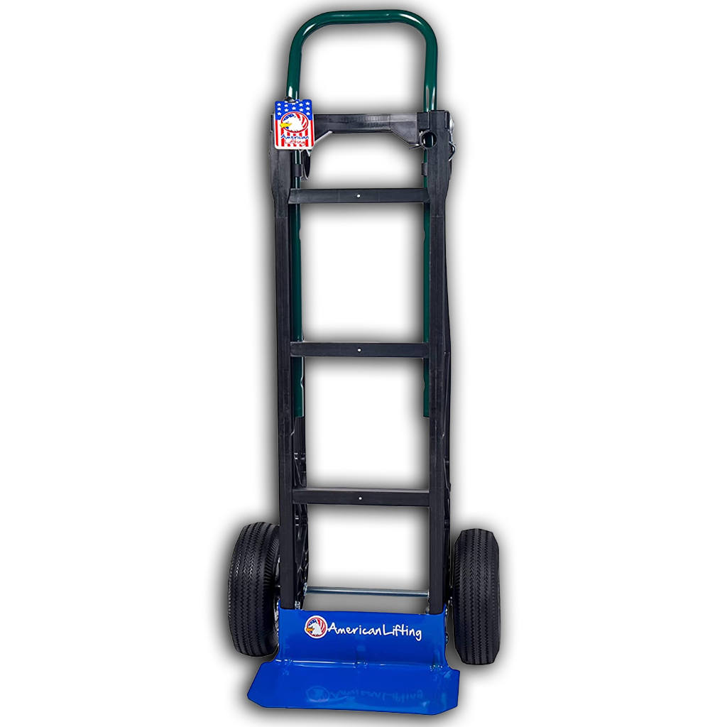 700 lb Capacity Ultra Lightweight Super Strong Nylon Convertible Hand Truck & Dolly